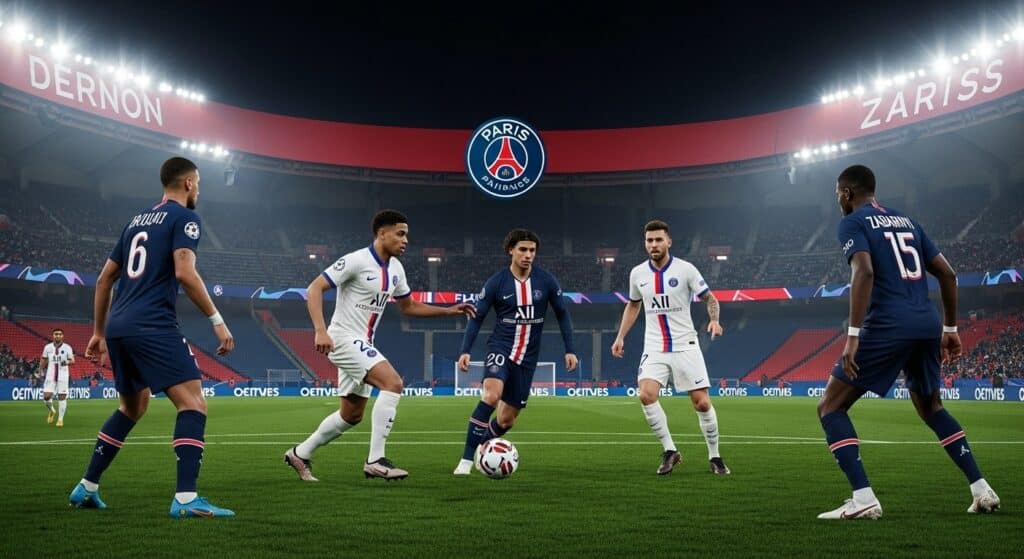 Lyon-PSG : Composition Probable avec Zabarnyi, Mayulu et Lee