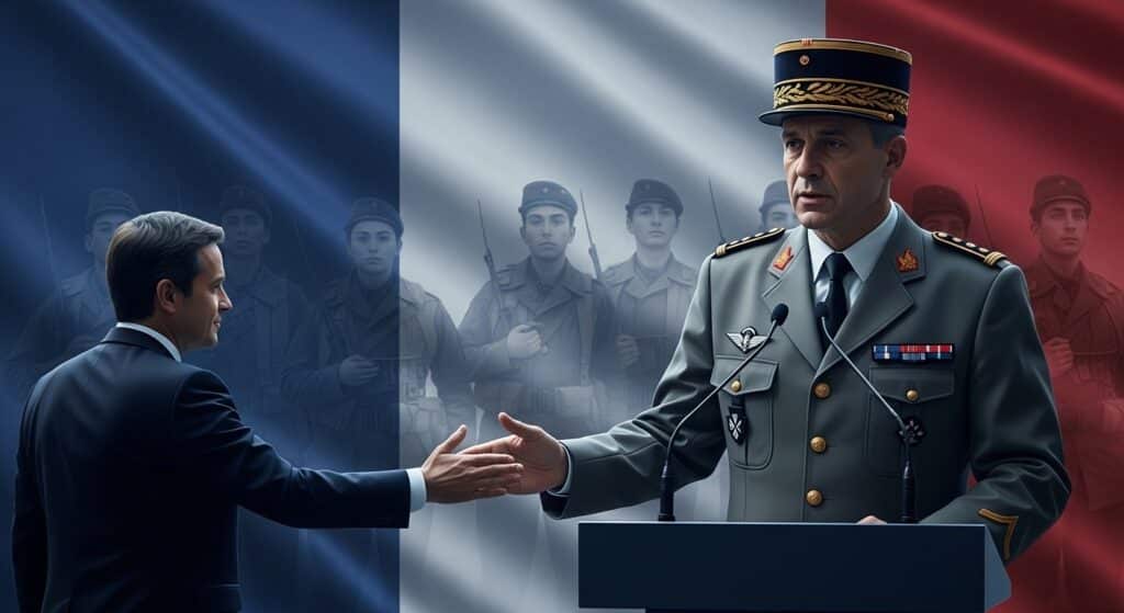 Macron Défend le Général Mandon : Perdre Nos Enfants ?