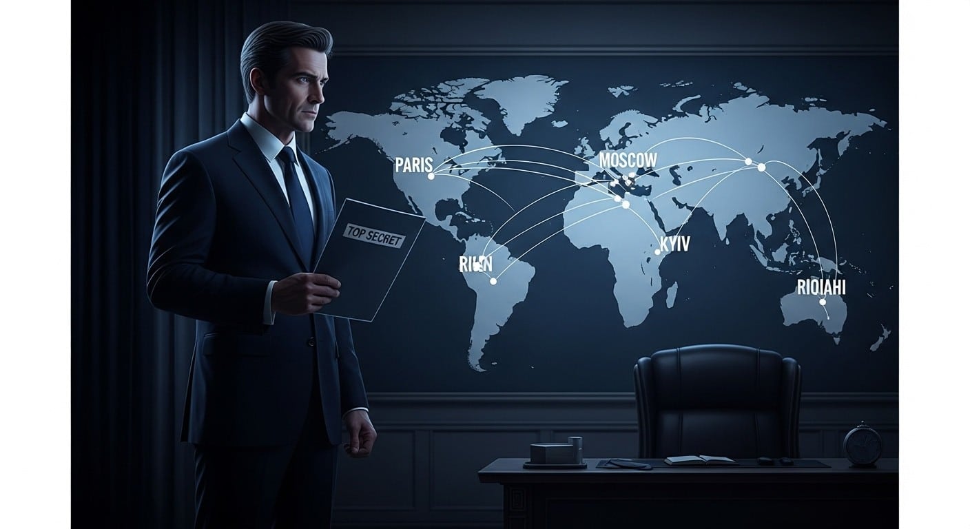 Découvrez comment le président français s'appuie sur des agents secrets pour ses missions diplomatiques les plus sensibles. Un regard inédit sur le renseignement au sommet de l'État.