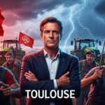 Macron Face aux Agriculteurs à Toulouse