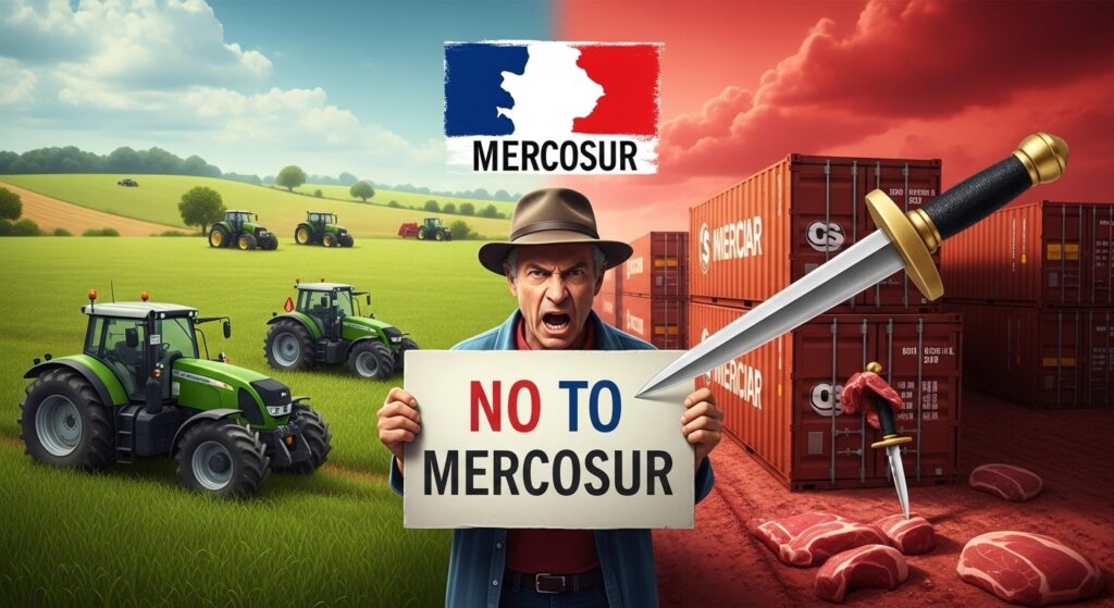 Macron Trahit les Agriculteurs sur Mercosur
