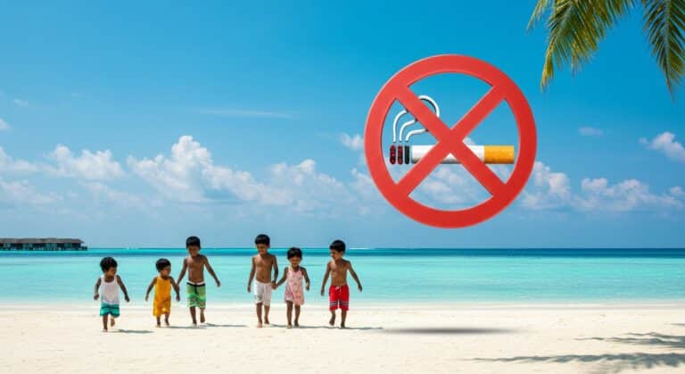 Maldives Interdisent Tabac aux Jeunes Nés Après 2007