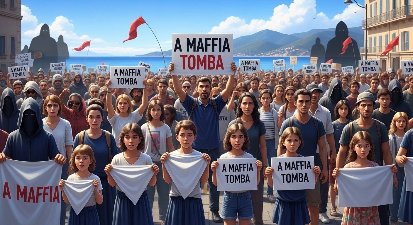 Découvrez les manifestations massives à Bastia et Ajaccio contre la mafia en Corse. 2000 personnes exigent des changements face à la criminalité grandissante.