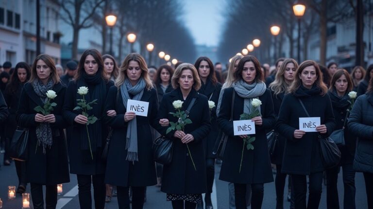 Marche Blanche pour Inès : Émotion Immense à Malakoff