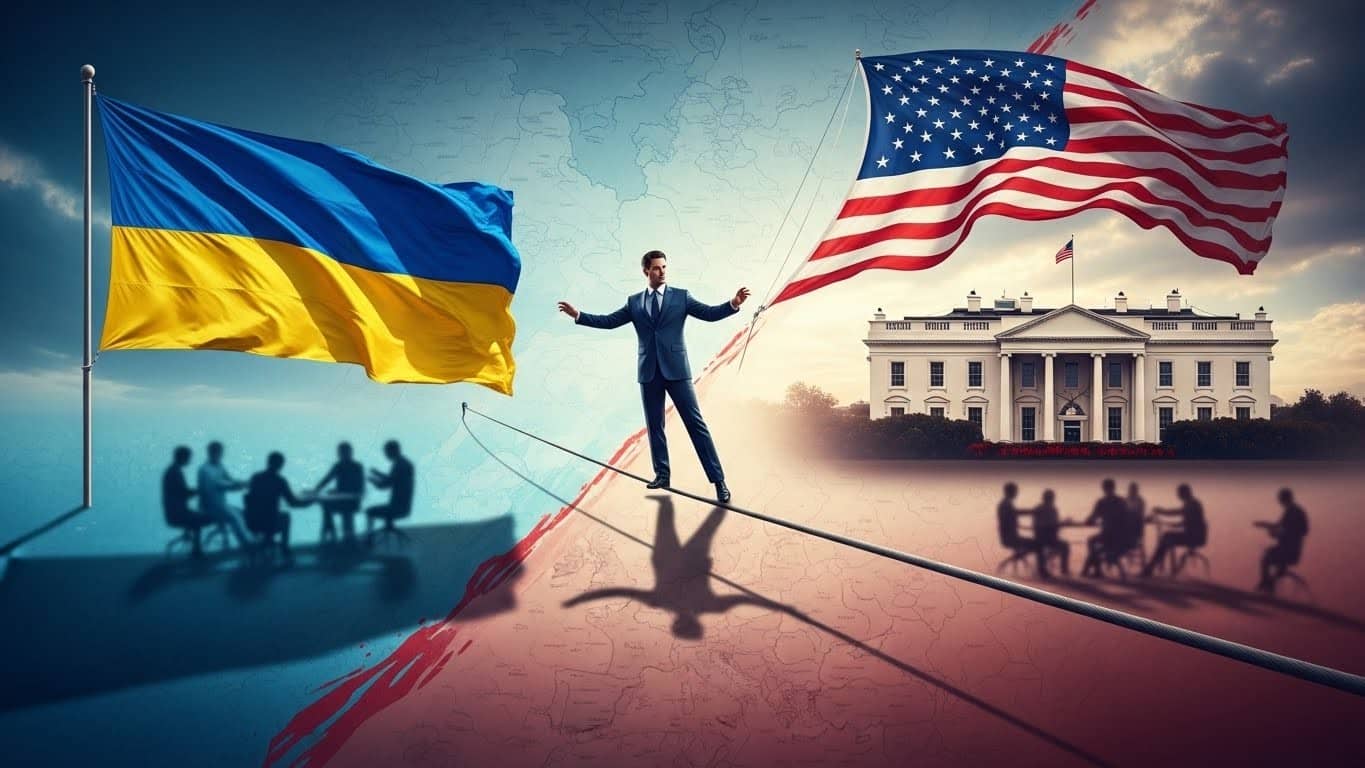 Découvrez comment Marco Rubio, secrétaire d'État, navigue entre Trump et l'Ukraine pour sauver un plan de paix fragile. Une analyse captivante sur la diplomatie en tension et les espoirs pour Kiev.