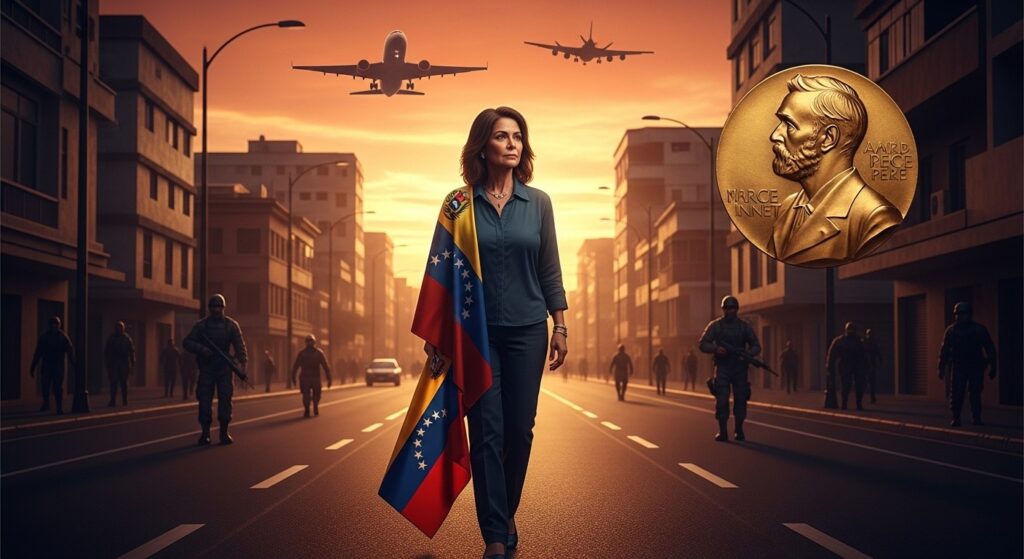 María Corina Machado : Fugitive si elle Va Chercher son Nobel ?