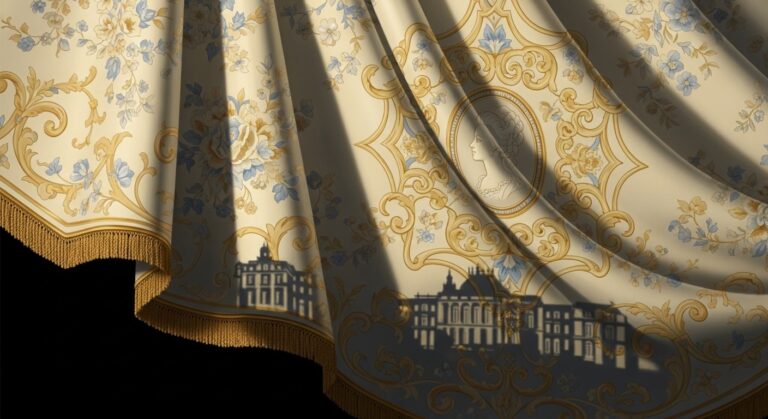 Marie-Antoinette : Versailles rachète son lampas à 15 000 €