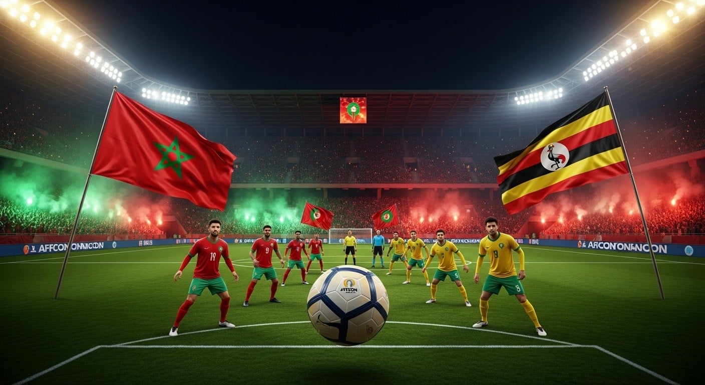 Découvrez tout sur Maroc - Ouganda ce mardi 18 novembre : horaire précis, diffusion TV, compositions probables et pourquoi ce match amical est crucial avant la CAN 2025.