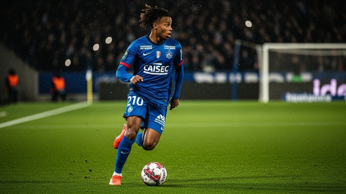 Suspension de Barco, blessure en début de saison : Mathis Amougou a enfin sa chance à Strasbourg. À 19 ans, le milieu français peut-il s’imposer en Ligue 1 ? Analyse complète.