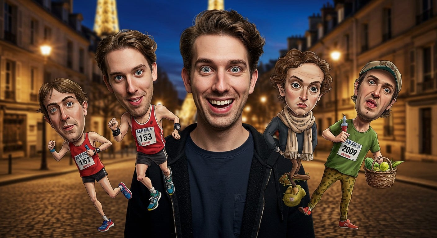 Découvrez Maxime Rocheman, humoriste parisien de 30 ans qui explose sur les réseaux avec ses caricatures hilarantes des habitants de la capitale. Un regard moqueur et authentique !