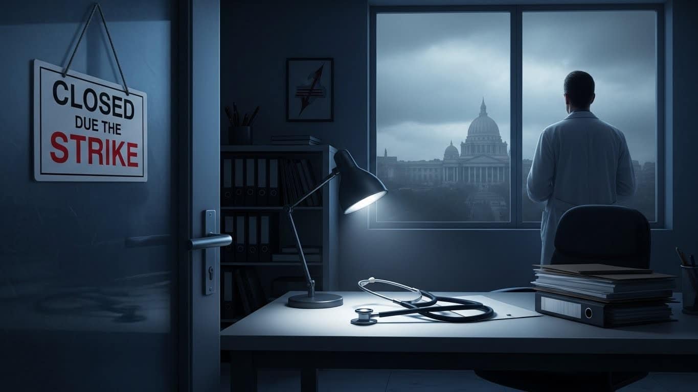 Grève massive des médecins libéraux dès janvier 2026 contre le budget Sécu. Suppression d’avantages fiscaux, surcotisations, tarifs encadrés : pourquoi la profession dit stop ? Tout comprendre.