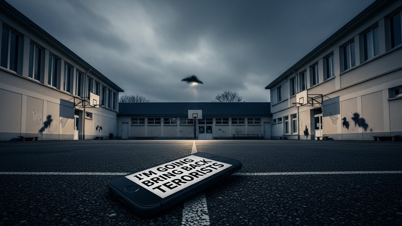 Nouvelles menaces glaçantes au collège La Bruyère d’Osny : « Je vais ramener des terroristes ». Après un parent radicalisé, des messages anonymes sèment la peur chez élèves et profs.