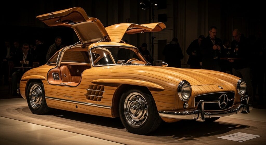 Mercedes 300 SL en Bois aux Enchères à Tours