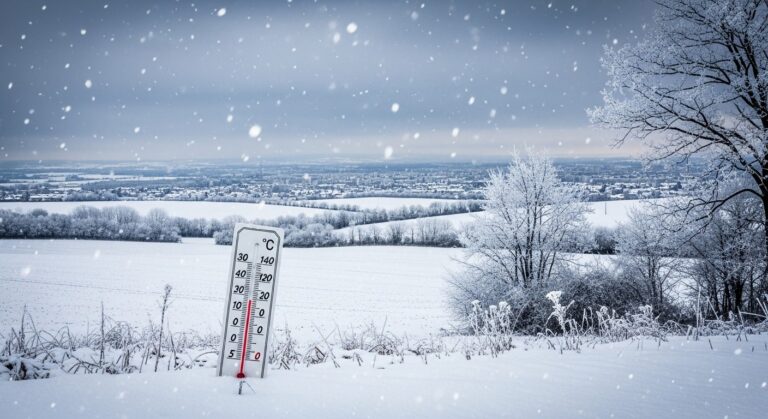 Météo Hiver France : Gelées, Neige et Froid Intense
