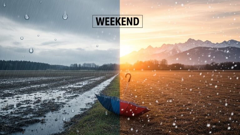 Météo Week-End France : Redoux Pluvieux et Neige en Montagne