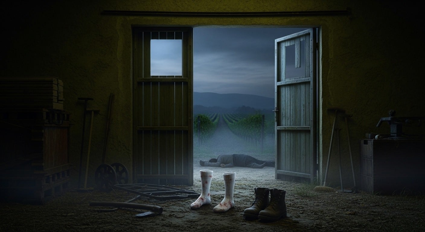 Décembre 2012, un viticulteur retrouvé mort dans son hangar. Un simple détail sur ses chaussettes va tout faire basculer et révéler un complot glaçant dans les vignes du Var.