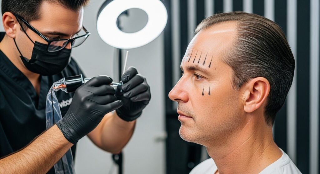 Microtatouages Cheveux : Alternative Calvitie