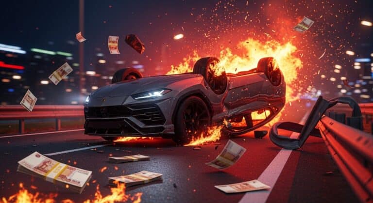 Millionnaire Crypto Meurt en Lamborghini