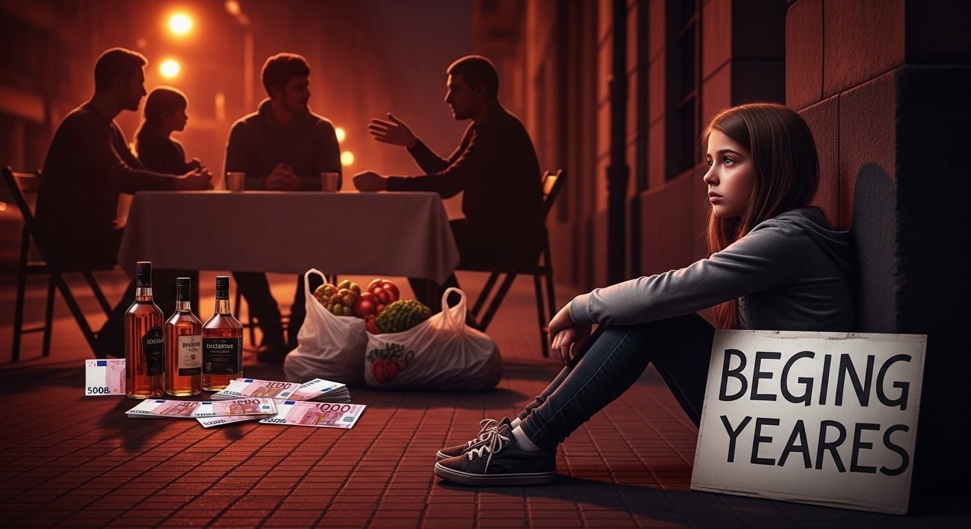 Découvrez l'histoire choquante d'une ado de 14 ans vendue pour 5000€ et whisky en Espagne. Parents arrêtés pour mariage forcé et mendicité. Enquête complète.