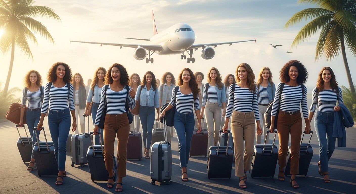 Découvrez le départ excitant des 30 miss régionales pour la Martinique ! Pas de stress, tenues chic et ambiance solaire avant l'élection le 6 décembre sur TF1.