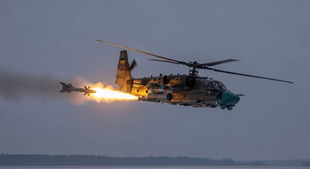 Missile Vikhr-1 Amélioré : La Russie Renforce Ses Ka-52