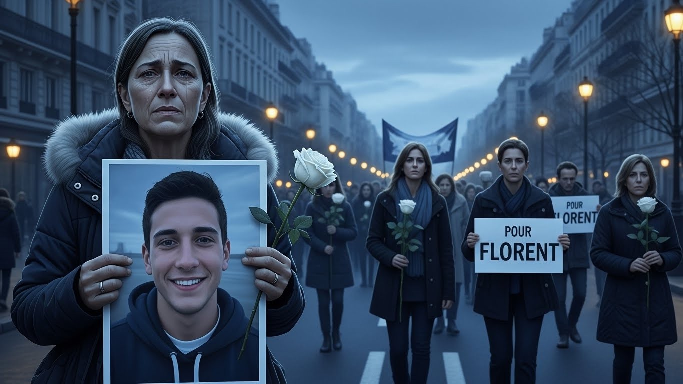 À Marseille, Florent, 32 ans et schizophrène, retrouvé mort dans un parking. Sa mère organise une marche blanche et alerte sur la solitude des familles face aux troubles psychiques graves.