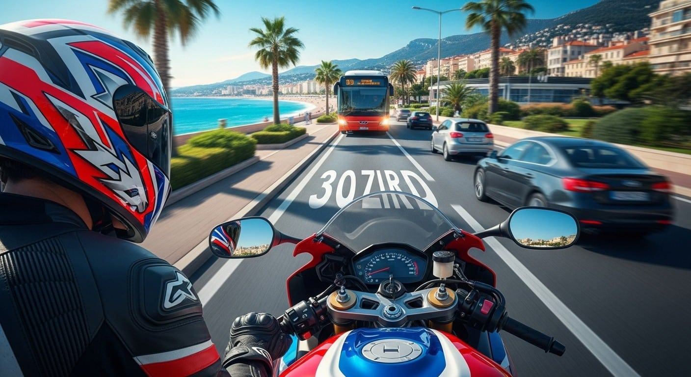 Découvrez comment un motard de 27 ans explose les vues en capturant les dangers sur la route. Des millions regardent ses vidéos choc. Que cache ce phénomène ?