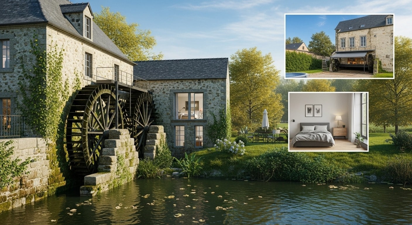 Découvrez le marché discret des moulins de luxe en Île-de-France. Acheteurs jeunes, nature et histoire : pourquoi ces biens rares séduisent ? Plongez dans ce niche immobilier captivant.