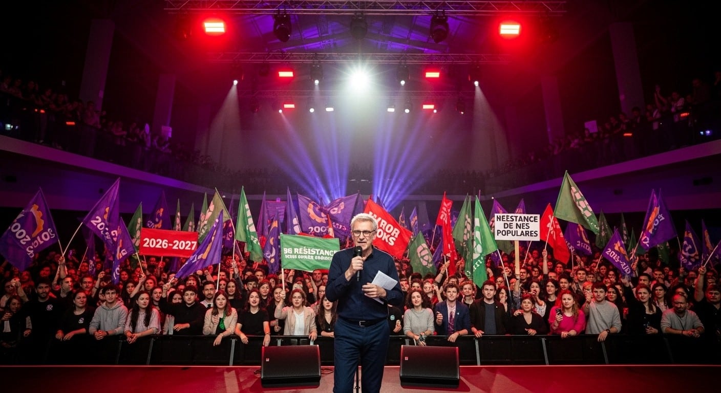 À Aubervilliers, la France insoumise donne le coup d’envoi des municipales 2026. Objectif : conquérir quelques mairies mais surtout construire la machine de guerre pour la présidentielle 2027.