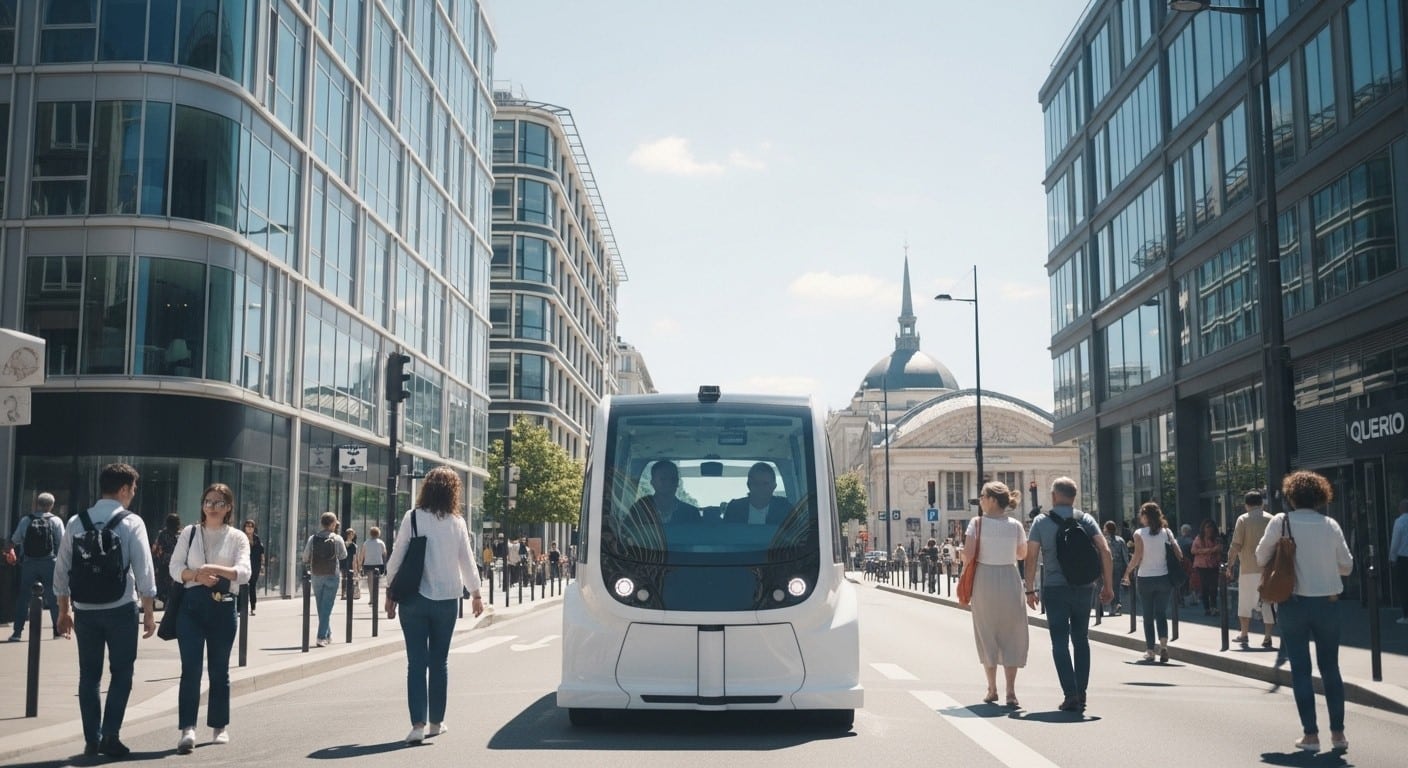 Découvrez SQY Flex, la première navette 100% autonome qui circule en pleine ville dans les Yvelines. Gratuite, réservable en deux clics : la mobilité de demain est déjà là !