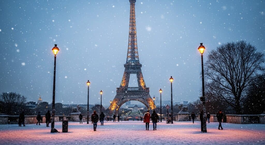 Neige à Paris et Île-de-France : Flocons Attendus Dès Jeudi !
