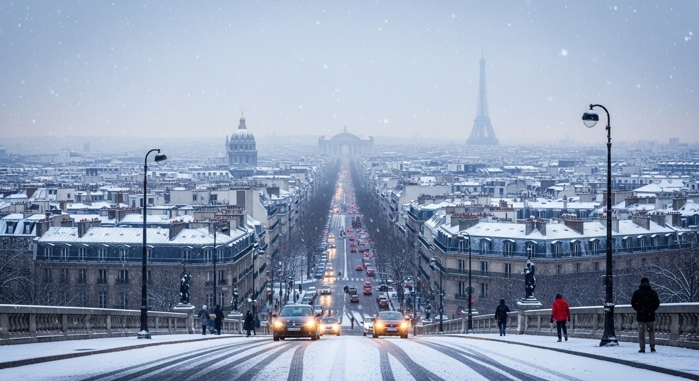 Découvrez tout sur l'épisode neigeux surprise en région parisienne cette nuit : jusqu'à 4 cm mesurés, vigilance orange maintenue en Seine-et-Marne et les conséquences sur les routes et les transports ce dimanche matin.