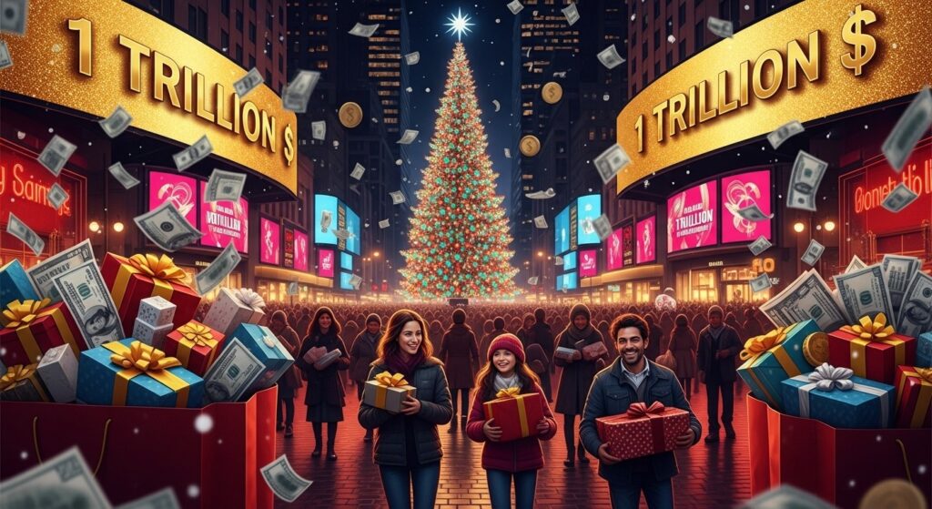 Noël 2025 : Les Américains Vont Dépenser 1000 Milliards !