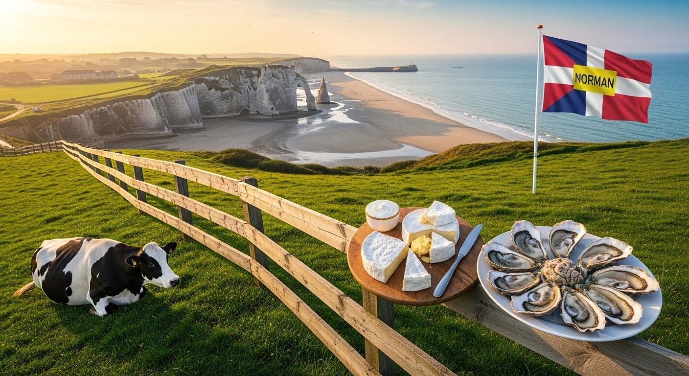 Découvrez pourquoi plus de 200 000 voyageurs ont sacré la Normandie « région européenne la plus désirable » devant les Alpes et les Açores. Histoire, gastronomie, paysages… le secret d’un succès qui explose !
