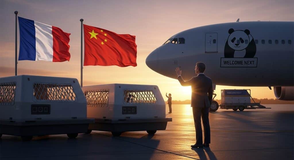 Nouveaux Pandas Géants Promis à la France par la Chine