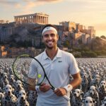 Novak Djokovic Célèbre Son 101e Titre Avec Dalmatiens