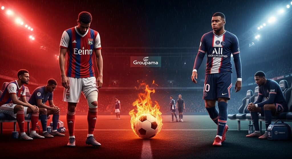 OL Décimé vs PSG Affaibli : Rééquilibrage Possible ?