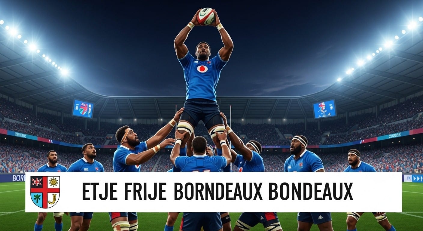 Découvrez le retour fracassant de Charles Ollivon avec les Bleus face aux Fidji (34-21). Impliqué sur deux essais, homme du match : analyse complète d'une performance héroïque.