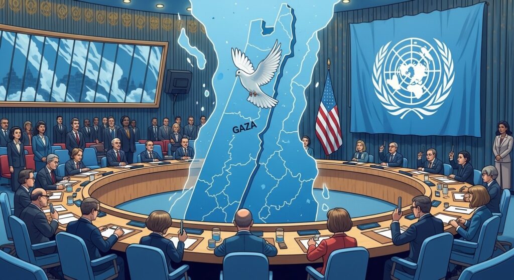 ONU Approuve Plan Paix Trump Gaza Force Internationale