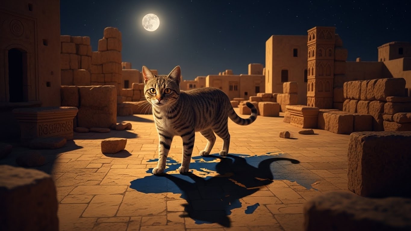 Et si nos chats européens venaient en réalité d’Afrique du Nord et non du Proche-Orient ? Une étude ADN révolutionnaire remet tout en question. Découvrez la vraie histoire de nos félins !