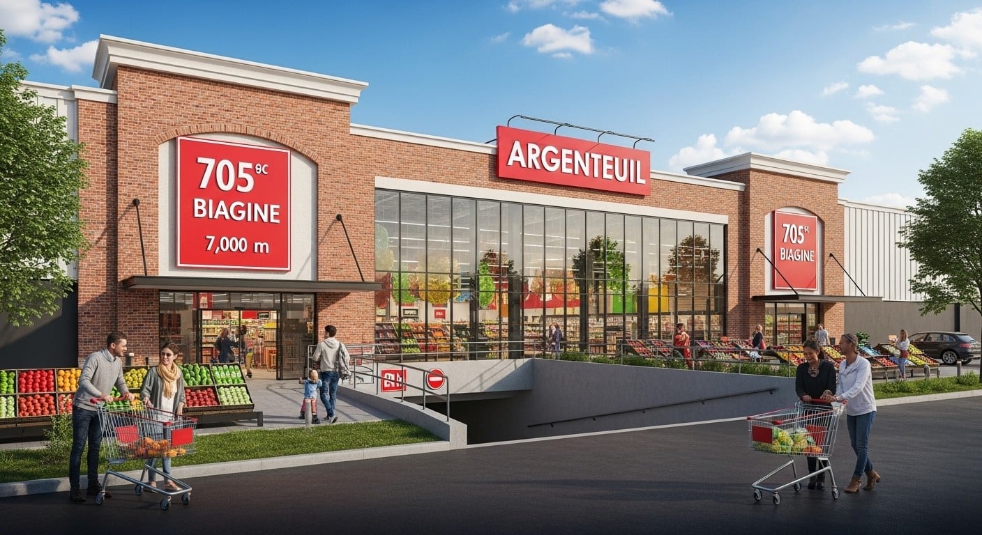Découvrez le nouveau géant de 7000 m² à Argenteuil : prix bas, produits frais et parking immense. Le plus grand Marché Frais d'Île-de-France ouvre ses portes !