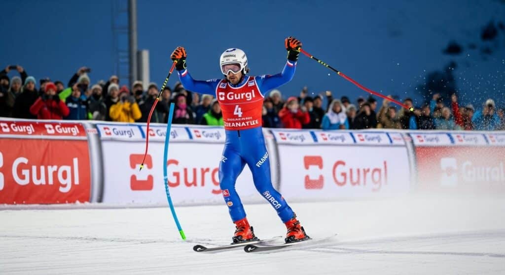 Paco Rassat Remporte le Slalom de Gurgl : Une Victoire Follement Épique