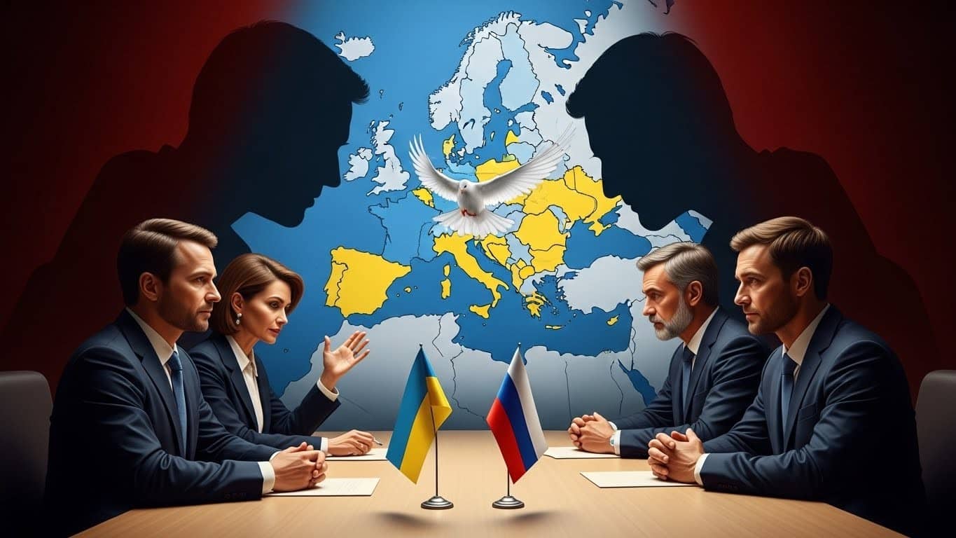 Découvrez si les récents efforts diplomatiques entre Ukraine et Russie mènent vraiment à la paix. Analyse des déclarations de Trump et Poutine, et des doutes des experts sur une issue sincère.