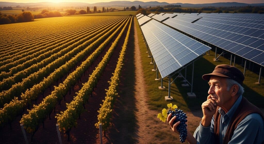 Panneaux Solaires Interdits dans Côtes-du-Rhône
