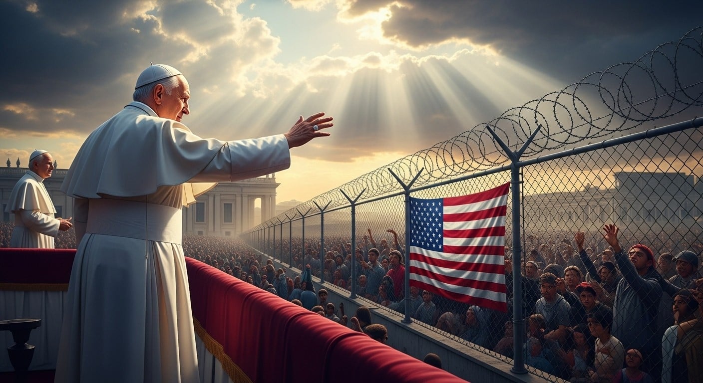 Le pape américain Léon XIV dénonce vivement le traitement « irrespectueux » des migrants aux États-Unis et appelle à plus d’humanité face à la ligne dure de Donald Trump. Une voix forte qui résonne outre-Atlantique.