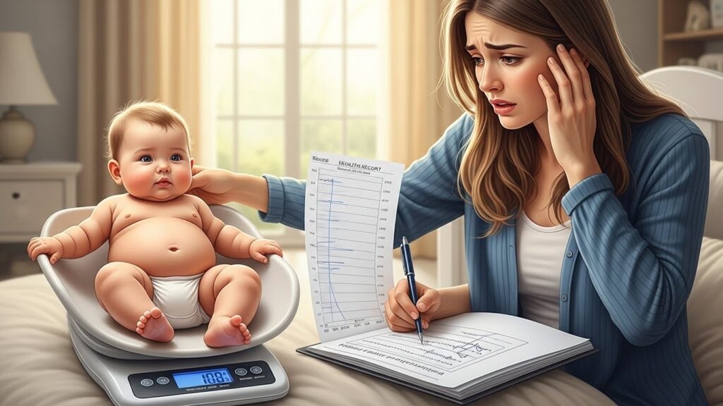 Parents Obsédés par le Poids de Bébé : Laump Courbe de Croissance