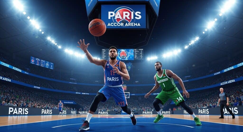 Paris Basket vs Panathinaïkos : Heure et Chaîne TV Euroligue