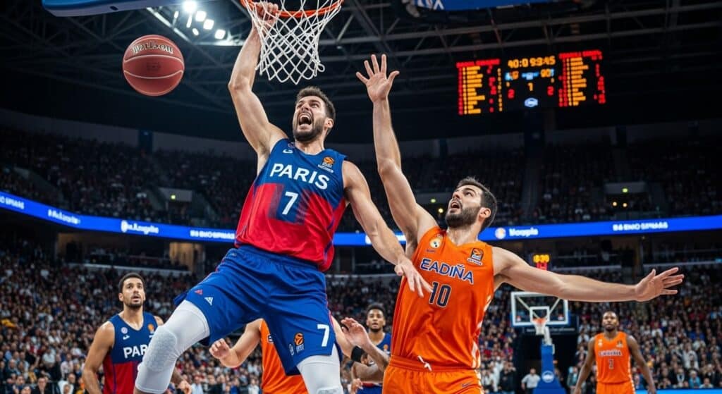 Paris Basketball-Valence Euroligue : Heure et Chaîne TV