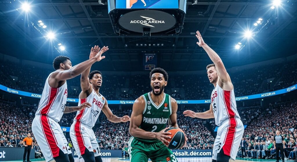 Paris Basketball vs Panathinaïkos : Retour de Shorts à Bercy