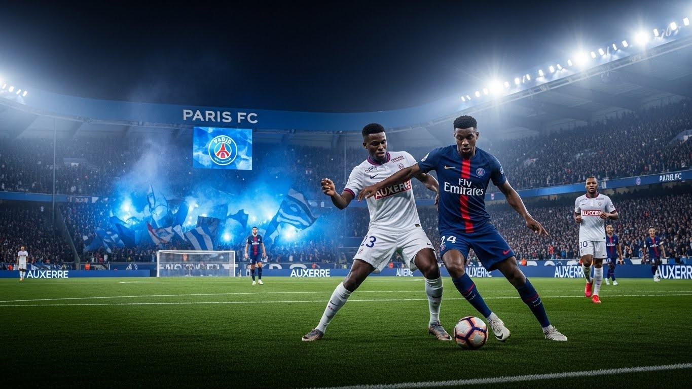 Paris FC reçoit Auxerre ce samedi à Jean-Bouin. Un choc crucial pour le maintien : les Parisiens doivent enfin transformer leur beau jeu en points face à un concurrent direct. Analyse complète.